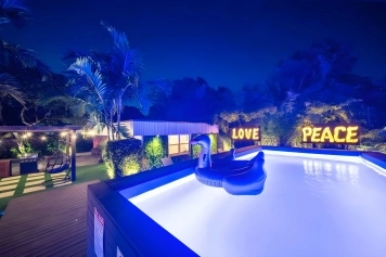 Miami Love&Peace Zen Oasis-Pool- Basketball Hoop Image 13