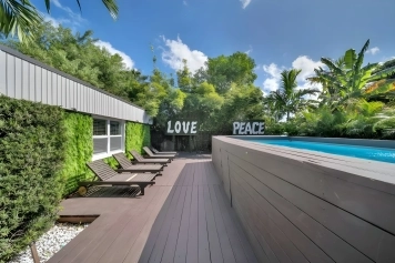 Miami Love&Peace Zen Oasis-Pool- Basketball Hoop Image 65