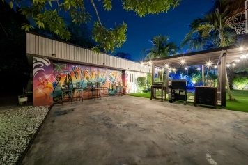 Miami Love&Peace Zen Oasis-Pool- Basketball Hoop Image 78