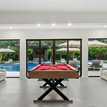 Neon Palms Estate-Pool-Pickleball Court villa sidebar