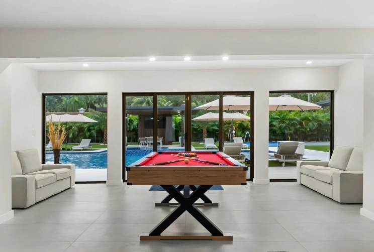 Neon Palms Estate-Pool-Pickleball Court section image